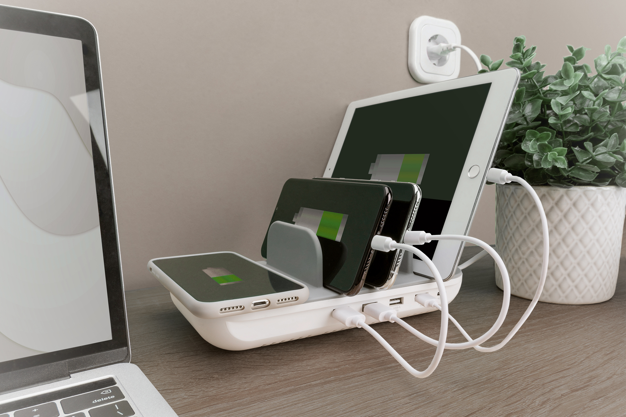 DIGITUS Charging Station with 6 charging slots